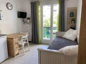 Studio climatisé avec balcon proche centre et thermes, Balaruc-les-Bains - FR-1-553-21